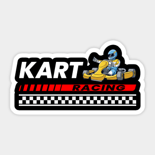 Kart Racing Sticker